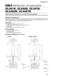 Datasheet OL3492N manufacturer OKI